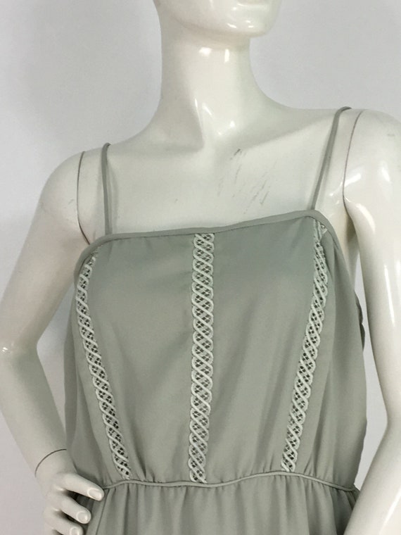 1970s midi dress/summer midi dress/vintage dress