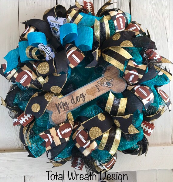Jacksonville Jaguars wreath
