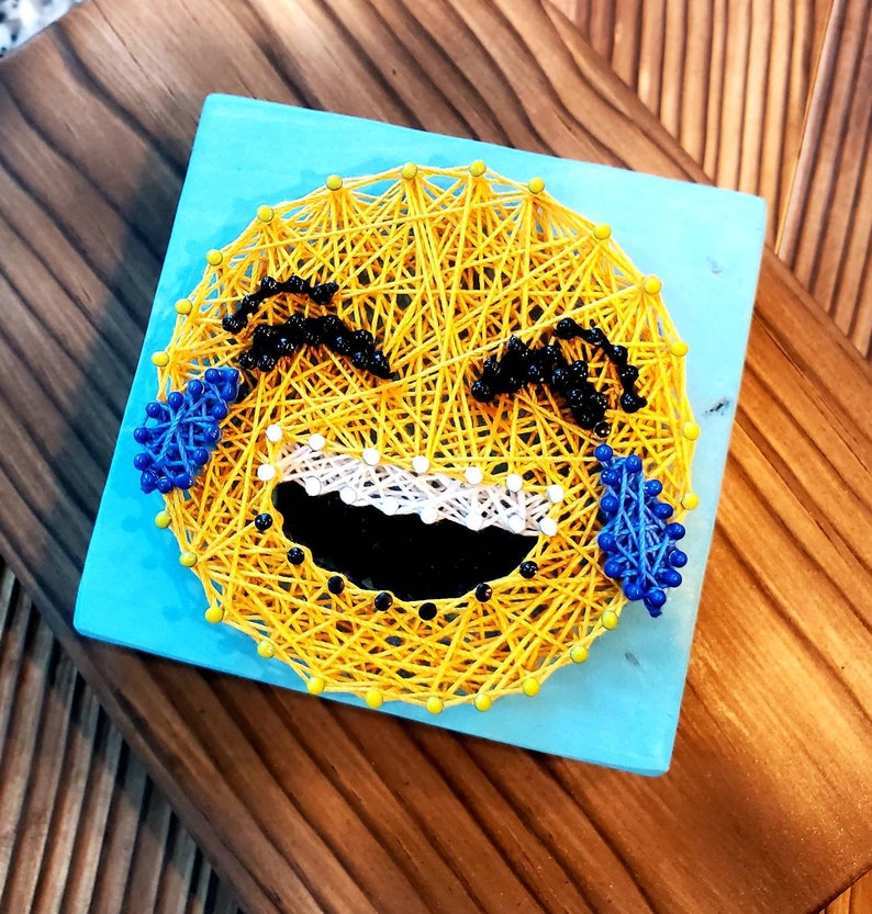 EMOJI String Mini DIY Art Kit Emojis String Art DIY Etsy