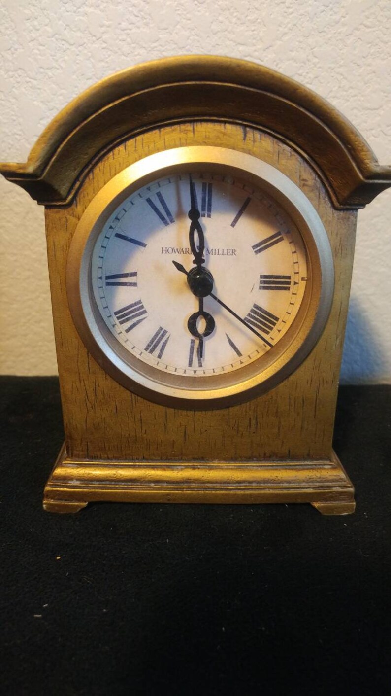 Howard Miller Shelf Clock Etsy
