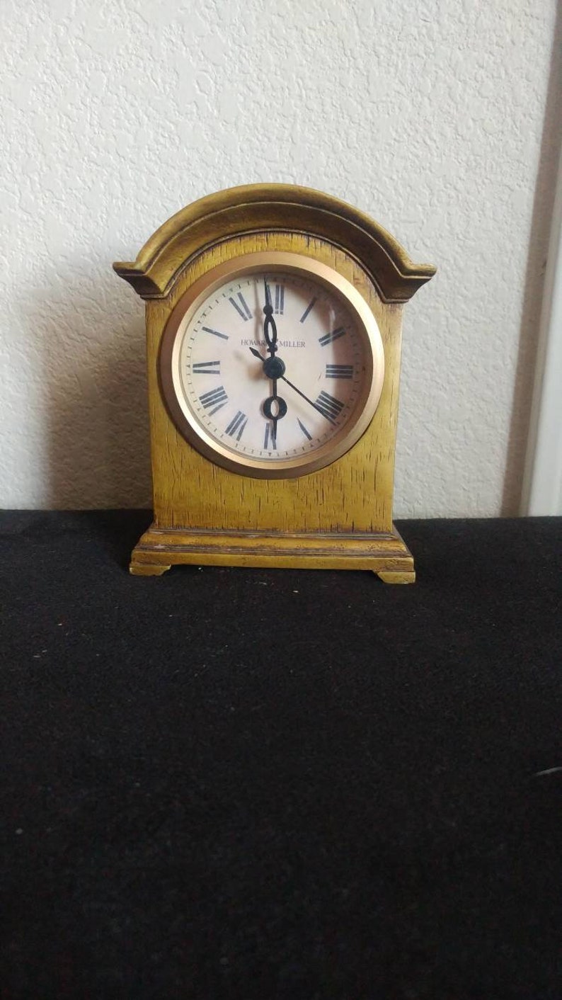 Howard Miller Shelf Clock Etsy