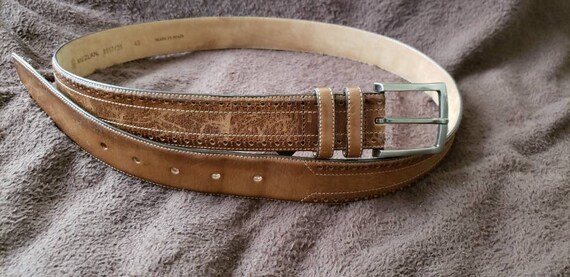 Mezlan men's belt