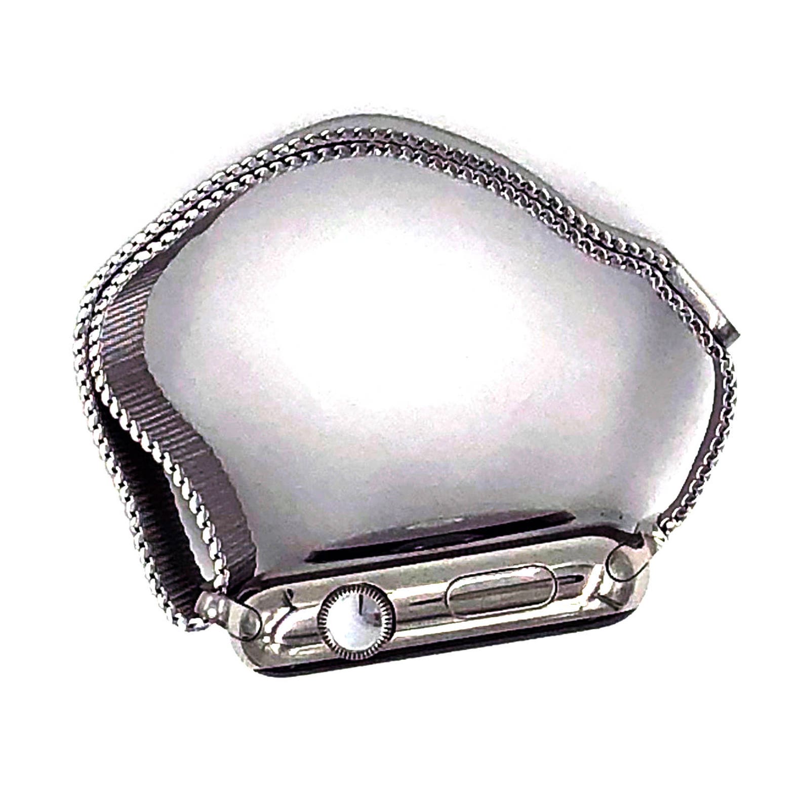 Apple Watch Crown Sticker Vinyl Cover Dot in Chrome for Series Etsy