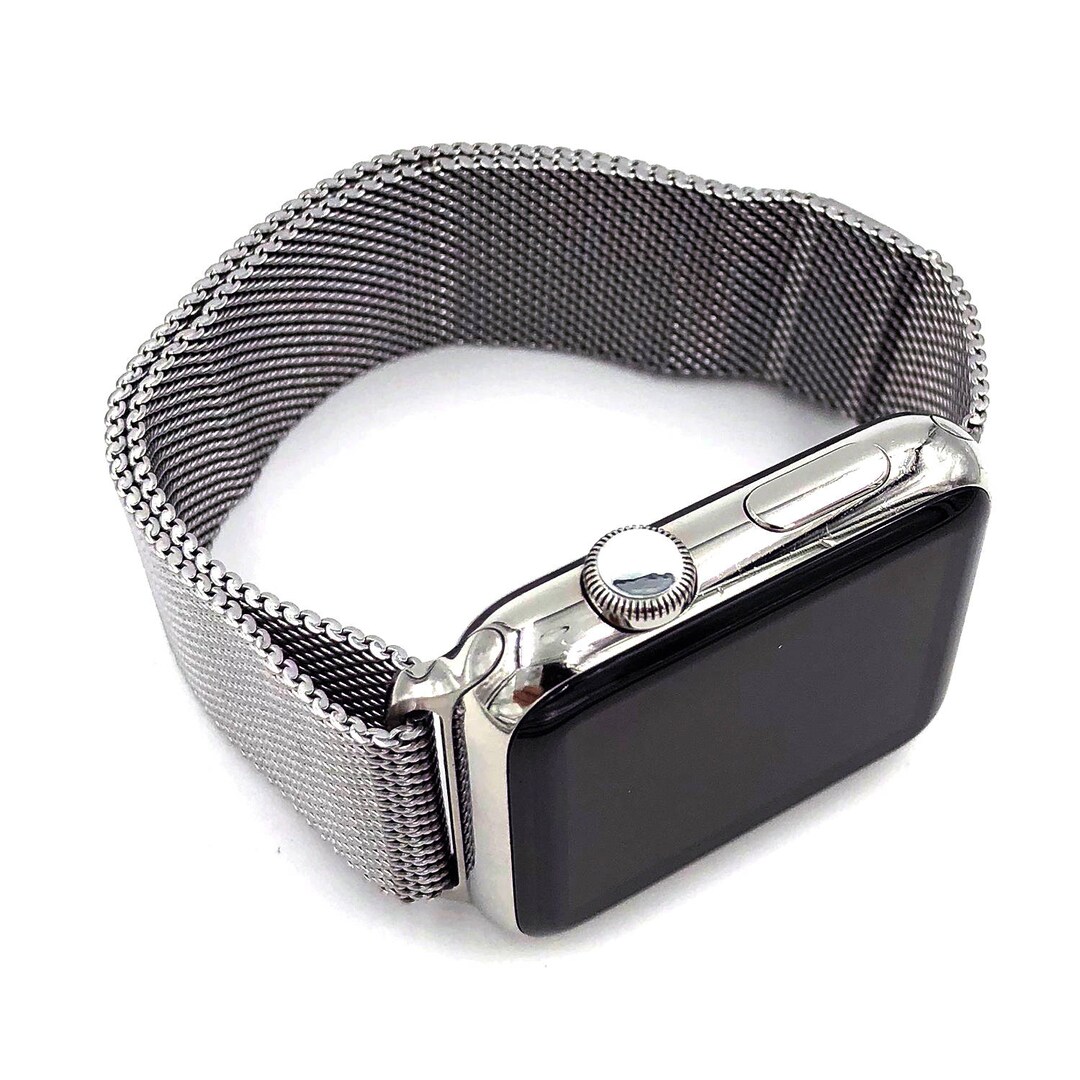 Apple Watch Crown Sticker Vinyl Cover Dot in Chrome for Series Etsy