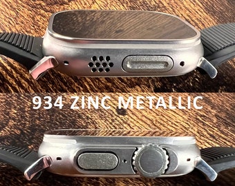 Coque en vinyle orange pour bouton d'action de l'Apple Watch Ultra, 63 couleurs personnalisées pour l'Ultra uniquement.