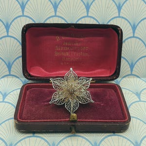 Vintage Portuguese Topazio Mid-century 925 Sterling Silver Three