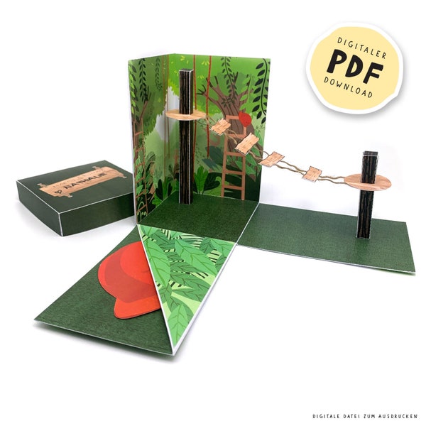 PDF-Datei: DIY Kletterpark Gutschein zum Ausdrucken