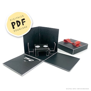 PDF-Datei: DIY Dinner in the Dark Gutschein zum Ausdrucken