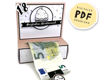 PDF file: Money printing machine as a money gift to print out