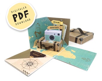 PDF file: DIY travel voucher to print out