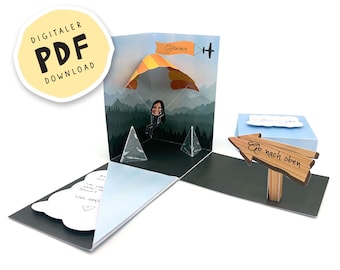 Fichier PDF : Bon de parachutisme DIY à imprimer