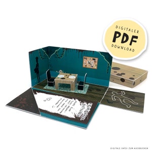 Fichier PDF : Bon pour un dîner mystère de meurtre DIY à imprimer