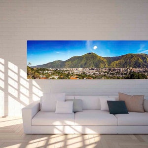 Foto's van panorámica de Caracas - Venezuela con al vila de fondo - Descarga