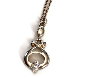 Arts and Crafts pendant made in Sterling silver