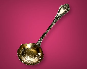 Vintage French ladle made in silver