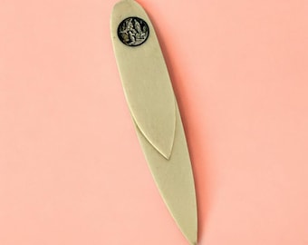 Vintage letter opener / bookmark from Notre Dame de Lourdes