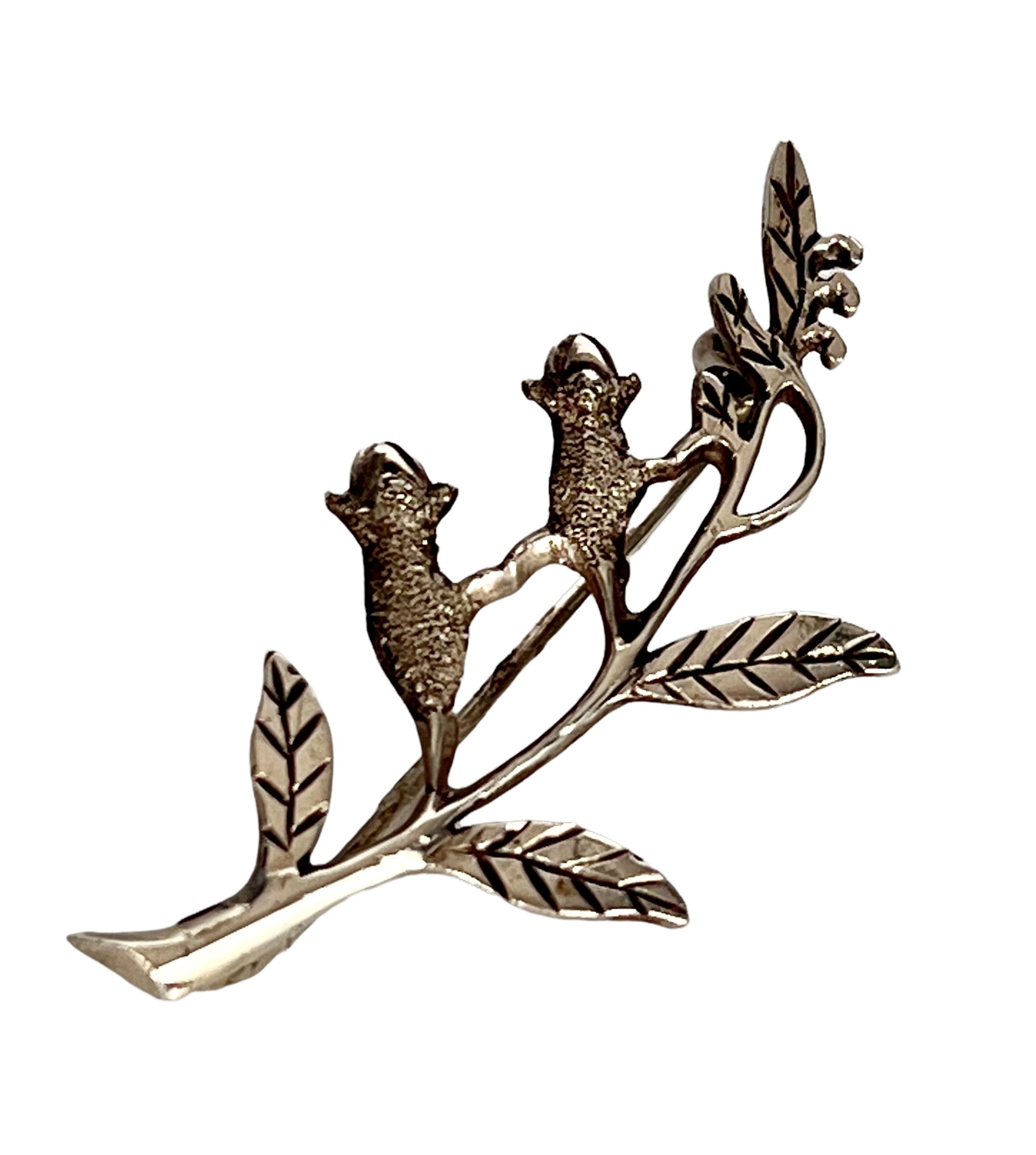 Sterling silver brooch