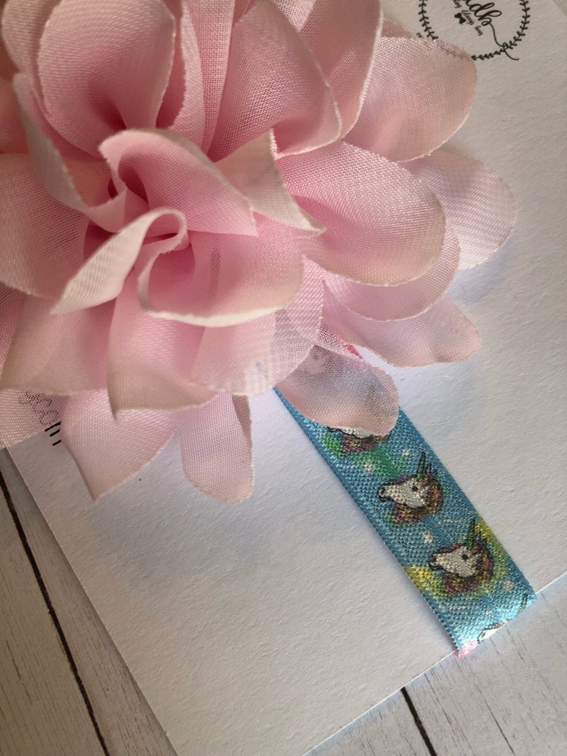 girls pink hair bow newborn headbands and bows toddler hair bows unicorn headband girls headband Unicorn hair bow