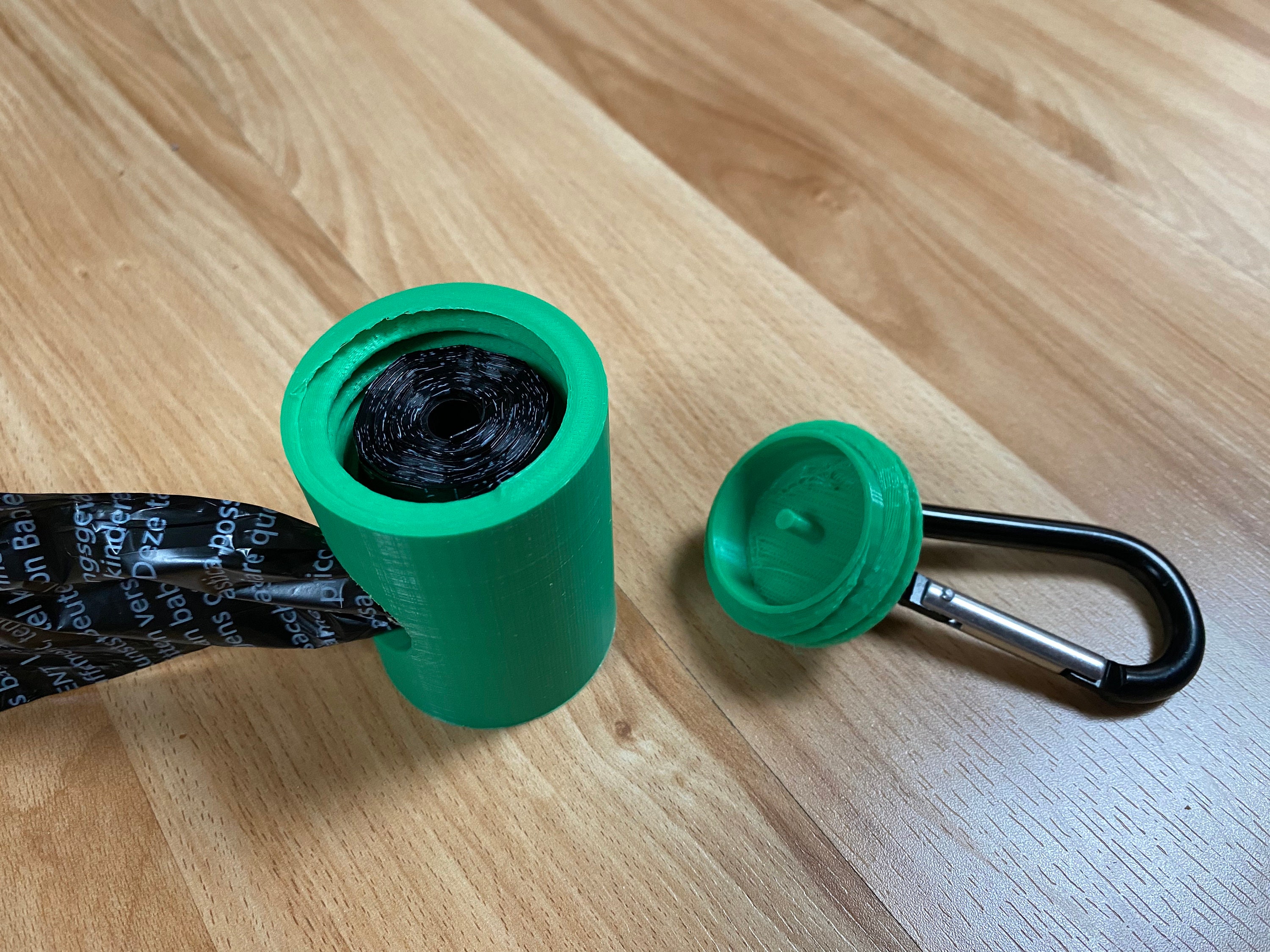 Dog Poop Bag Holder With Name Custom 3D Printed Dog Poop Bag Etsy Canada