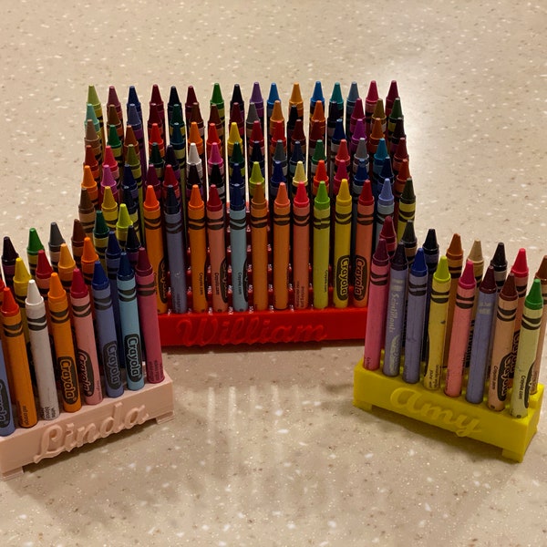 Crayon Holder Etsy