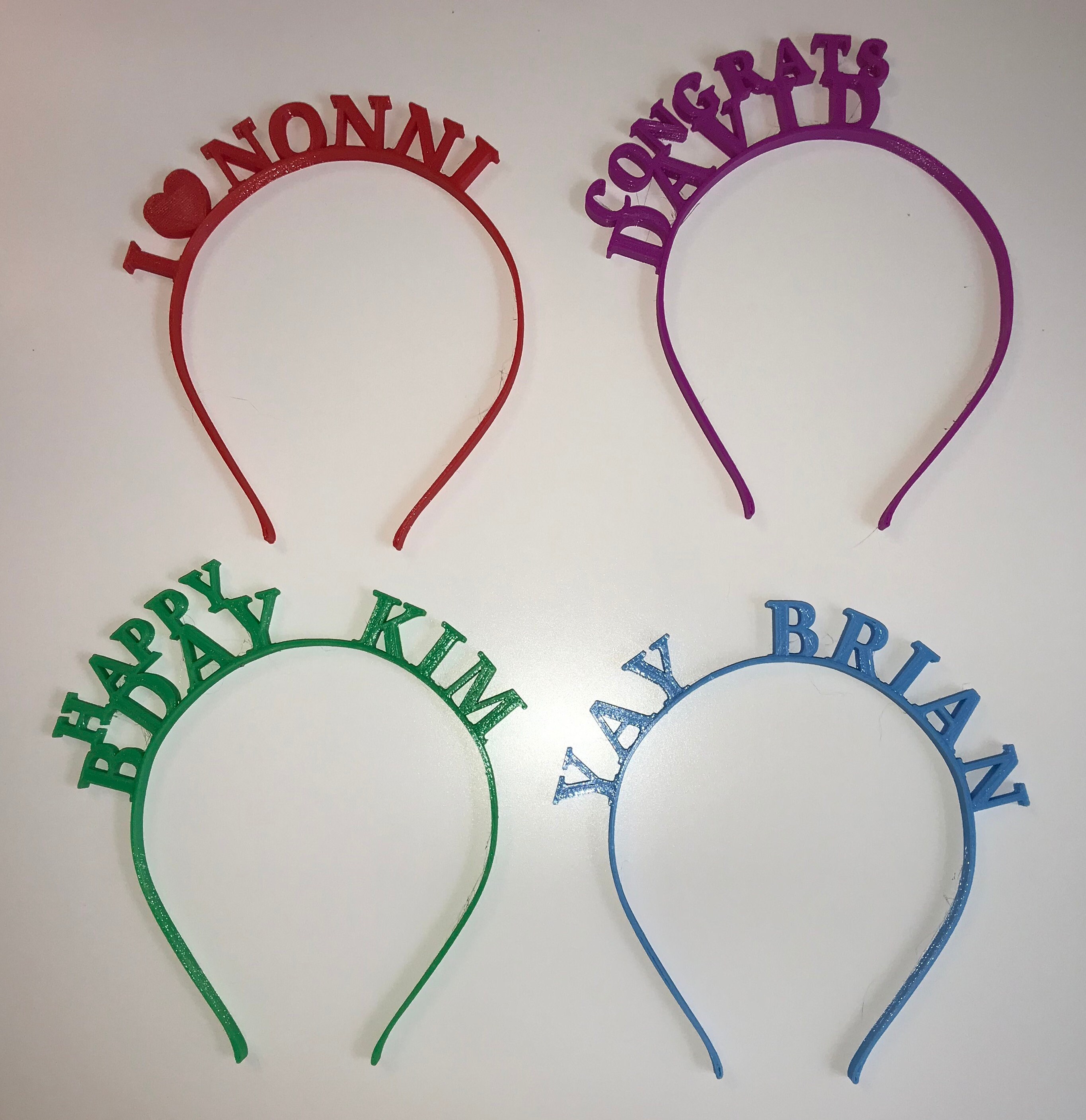 Custom Headbands 3D Printed Etsy UK