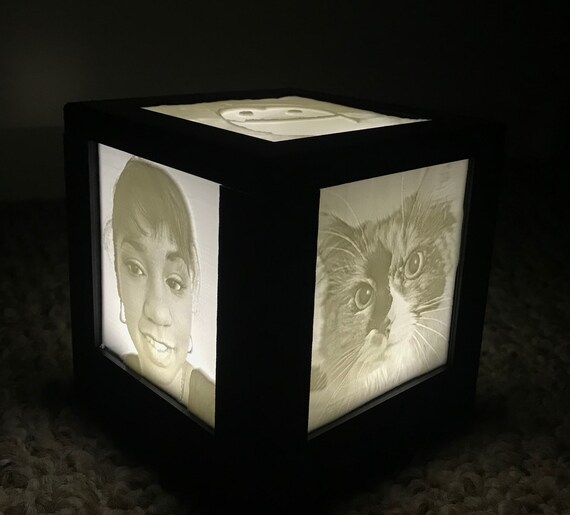 lithophane cube