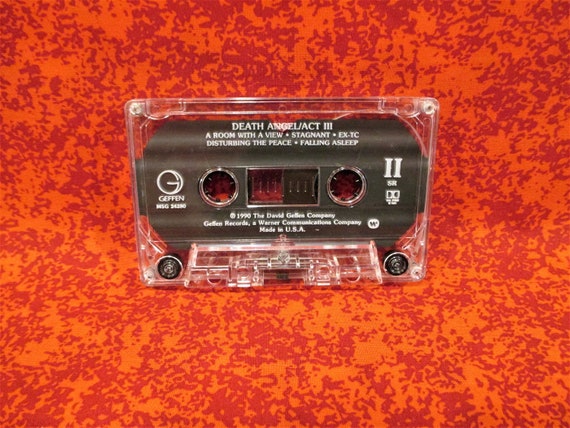 Death Angel Act Iii Cassette Tape Geffen Records 1990