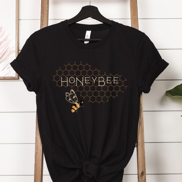 Bee T-Shirt ǀ Honeybee T-Shirt ǀ Bee Keeper Shirt ǀ Gift For Her ǀ Cute Bee Shirt