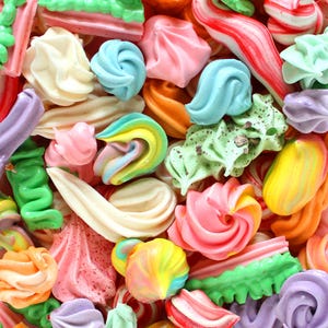 Meringue Odds & Ends - Seconds - Extras - Small Batch - Packaged in Bulk - Assorted Sizes