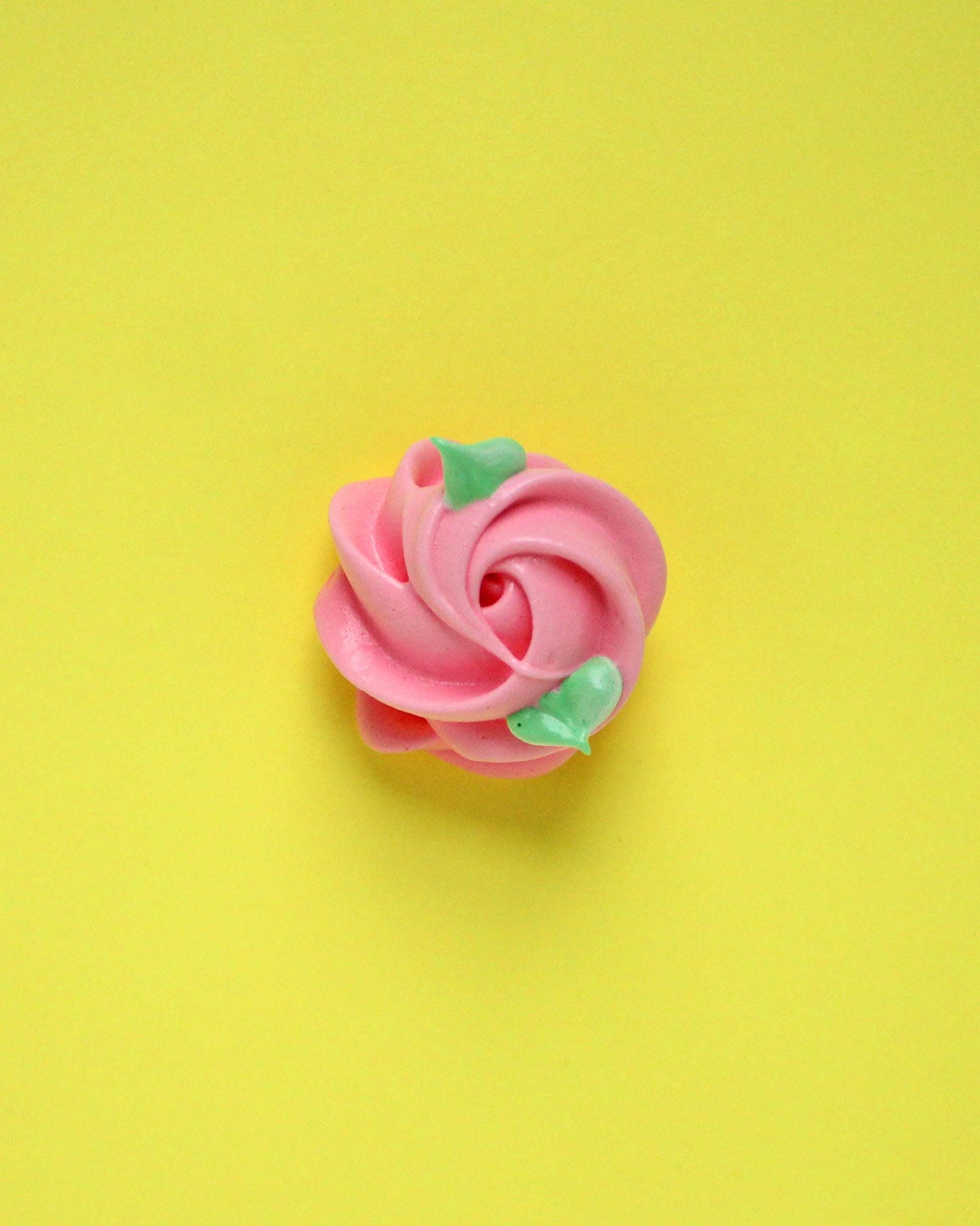 Rose Meringue Cookies - Small Batch - Packaged in Bulk - Made to