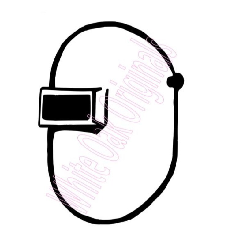 Welding Hood svg Etsy