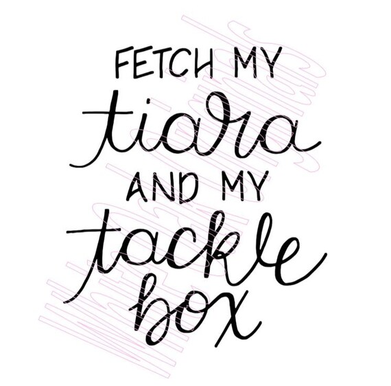 Download Tiara Tackle Box Svg Etsy