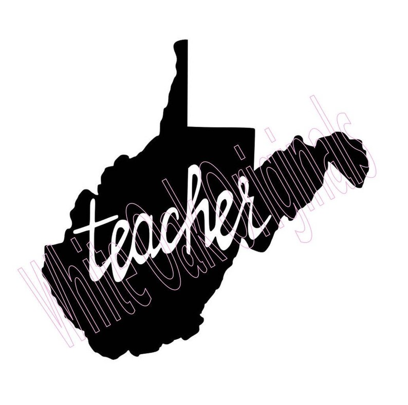 WV Teacher Double File BOGO Etsy