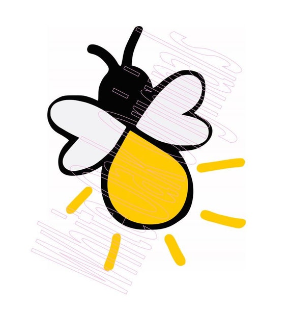 Firefly Lightning Bug .svg cut file .jpg printable and .png Etsy