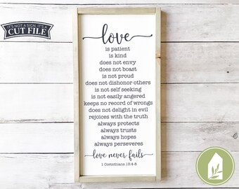 Download Love Is Patient Svg Etsy