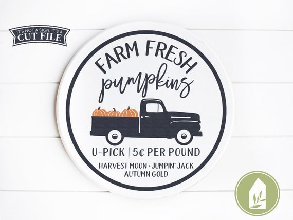 Download Svg Files Pumpkin Truck Svg Vintage Truck Svg Fall Svg Etsy