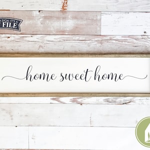 Home Sweet Home SVG, svg rustique, style ferme, décoration de ferme, famille svg, svg maison, signe svg, usage commercial, téléchargement immédiat