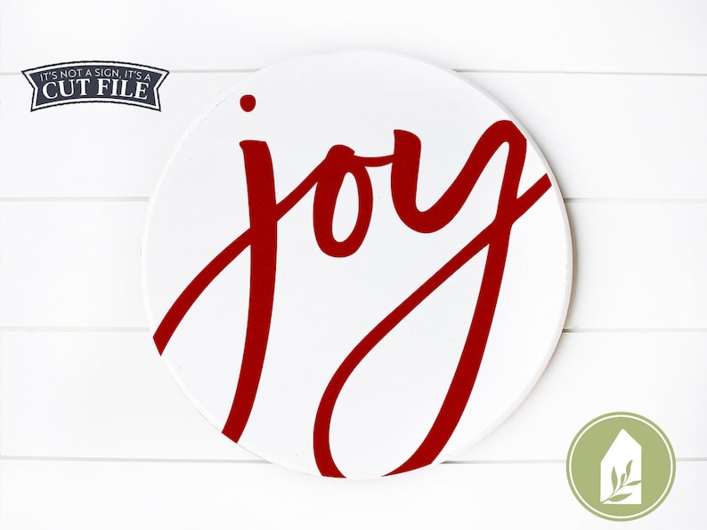 Joy Svg Christmas Svg Holidays Svg Farmhouse Christmas Etsy