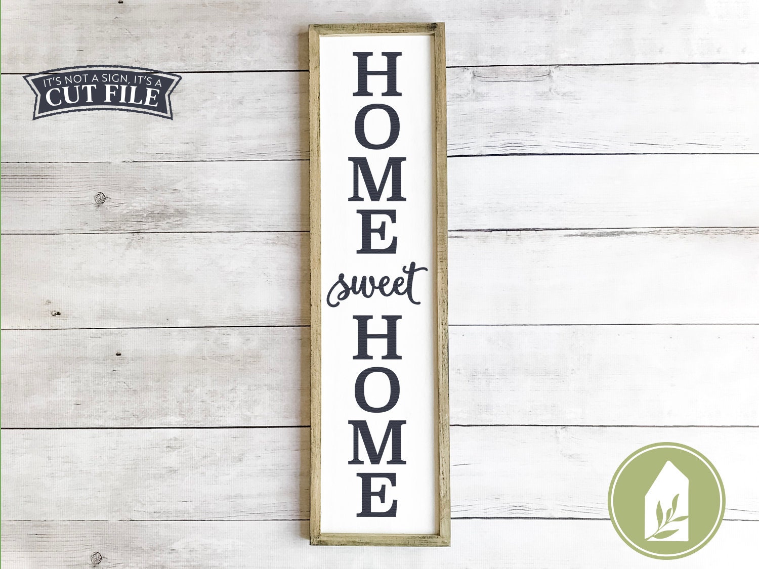 Download SVG FILES Home Sweet Home Vertical Sign svg Family svg | Etsy