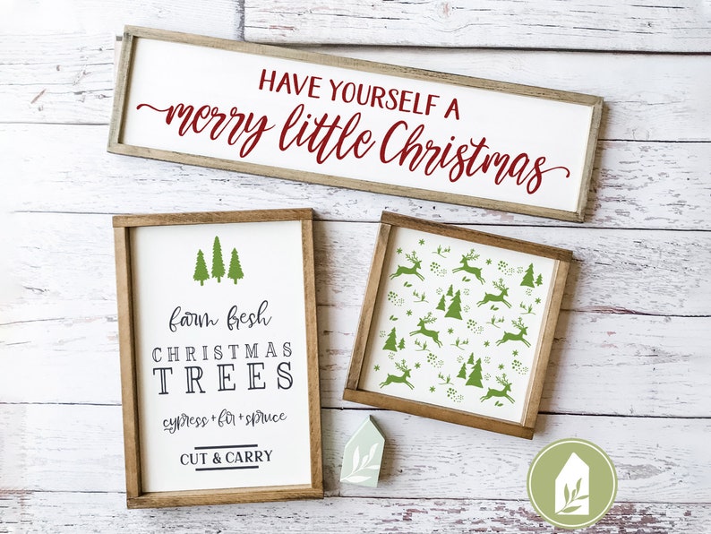 Download Rustic Christmas svg Have Yourself a Merry Little ...