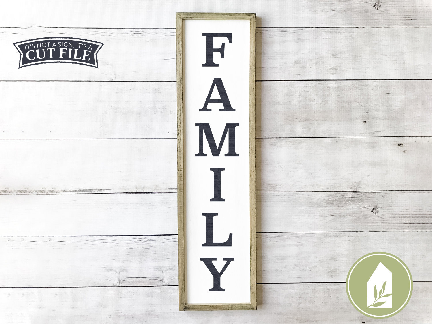 Family Sign SVG Tall Family Svg Vertical Family Sign Svg Etsy Canada
