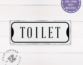 Toilet SVG, Toilet Sign svg, Vintage Sign svg, Farmhouse Style svg, Farmhouse svg, Bathroom svg, Rustic Sign svg, Digital Download