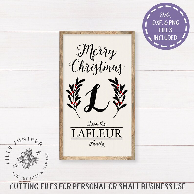 Download Christmas Last Name SVG Merry Christmas svg Family Name ...