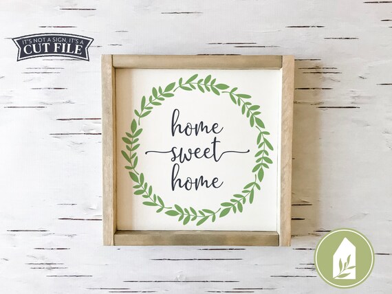 Free Free 105 Home With Wreath Svg SVG PNG EPS DXF File