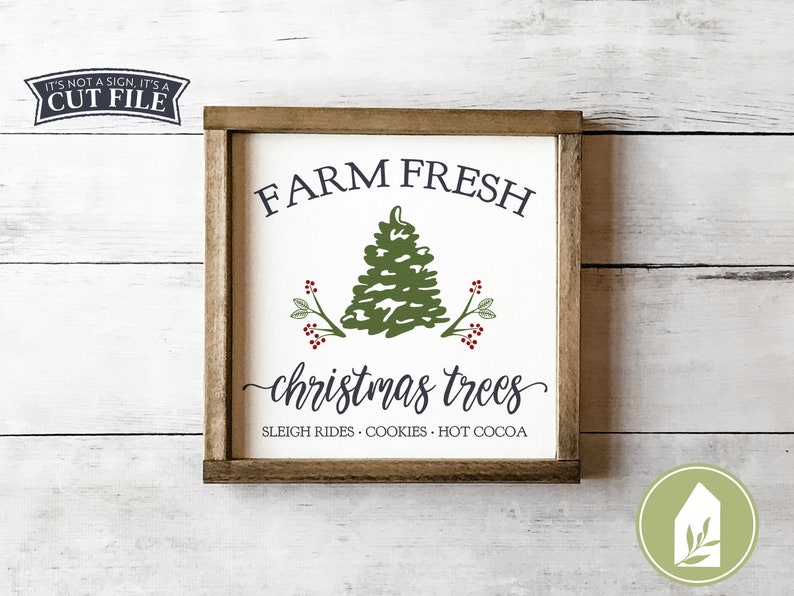 Download Farmhouse Christmas SVG Bundle SVG Files Holly svg Cutting ...