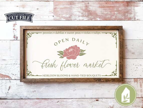 Download Svg Files Flower Market Svg Farmhouse Svg Spring Svg Home Etsy 3D SVG Files Ideas | SVG, Paper Crafts, SVG File