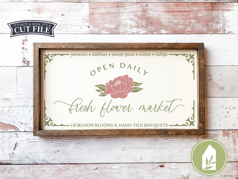 Download SVG Files Flower Market svg Farmhouse svg Spring SVG Home ...
