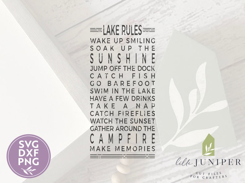 Lake Rules svg Rustic svg Camping svg Lodge svg Cabin svg ...