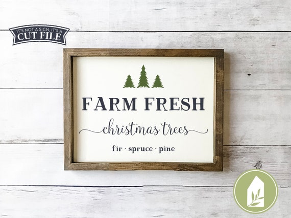 Download Free Christmas Trees Svg Farm Fresh Svg Tree Farm Svg Holidays Etsy SVG DXF Cut File