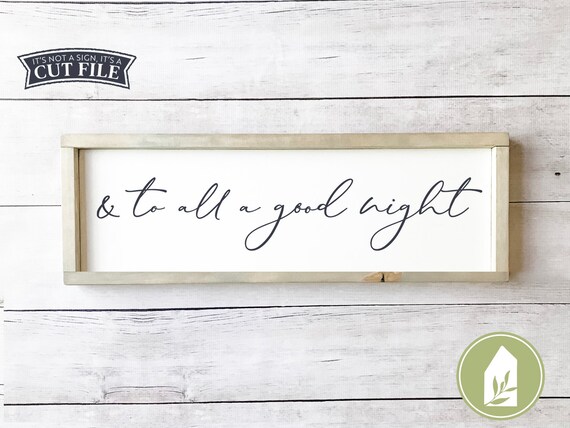 Download Svg Files And To All A Good Night Night Before Christmas Etsy PSD Mockup Templates